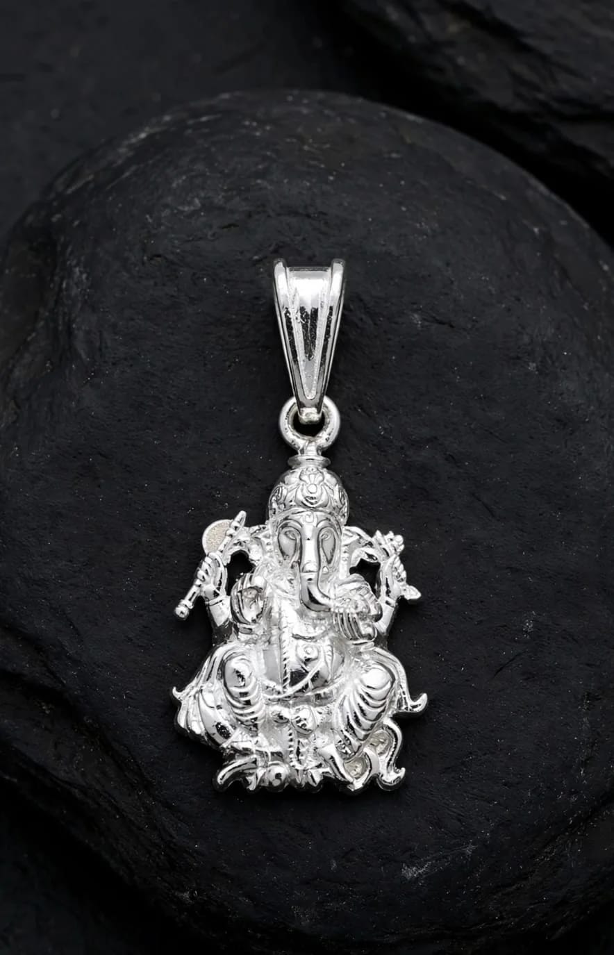 Four-Armed Ganesha Pendant