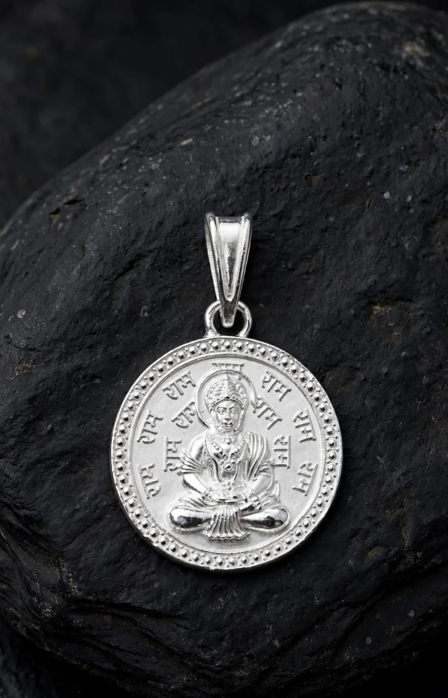 Round Deity Coin Pendant