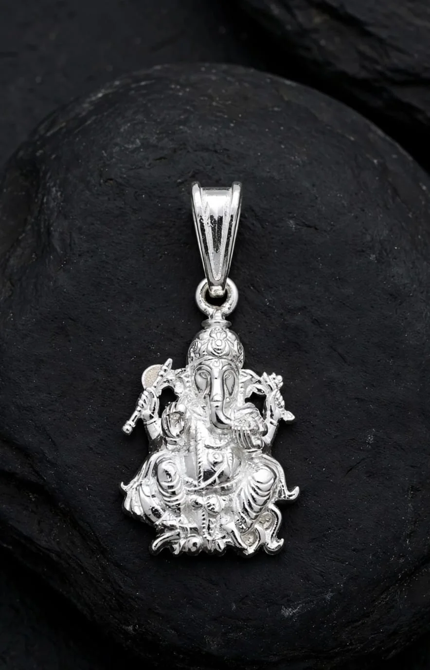 Four-Armed Ganesha Pendant