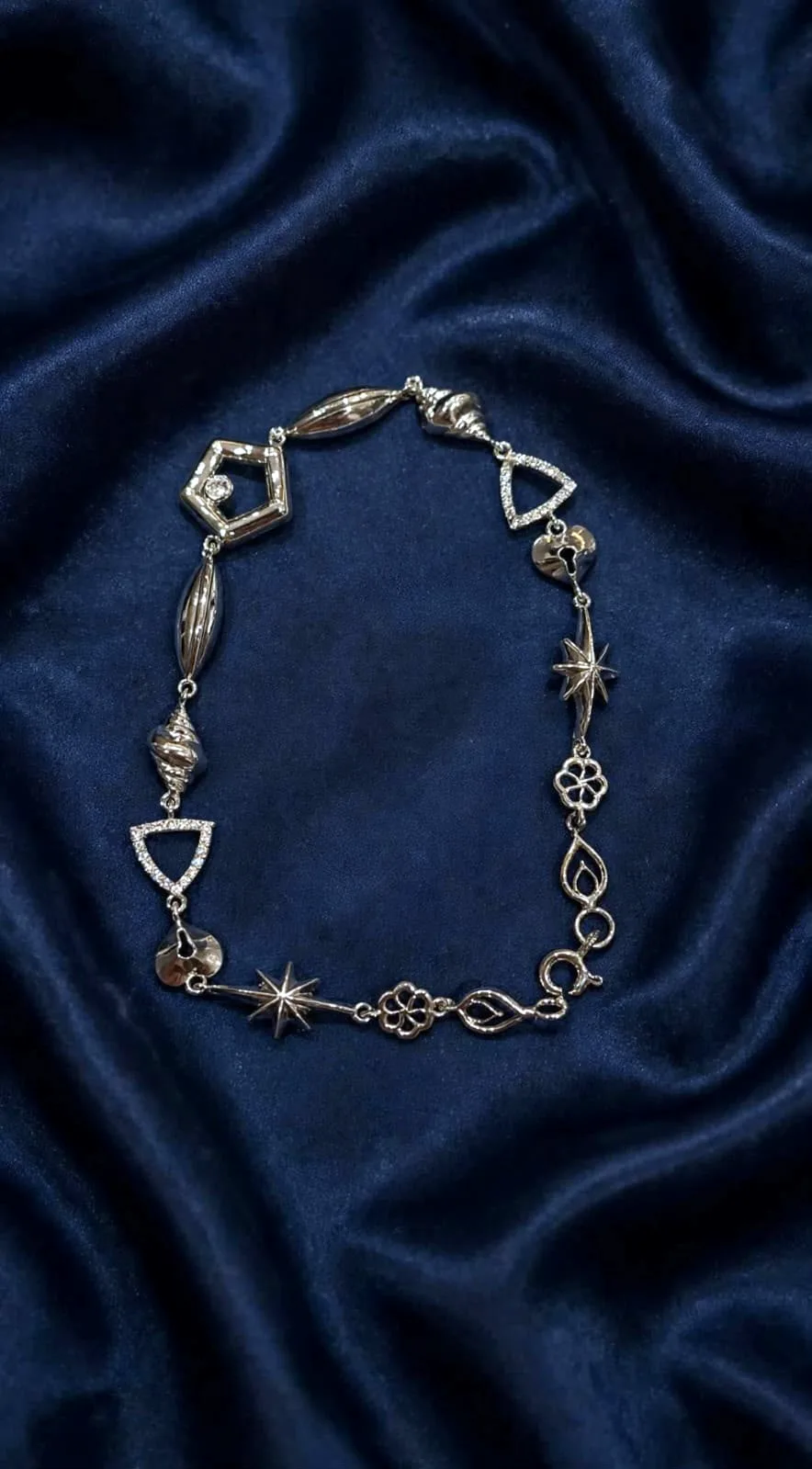 Shell & Star Mixed Charm Bracelet