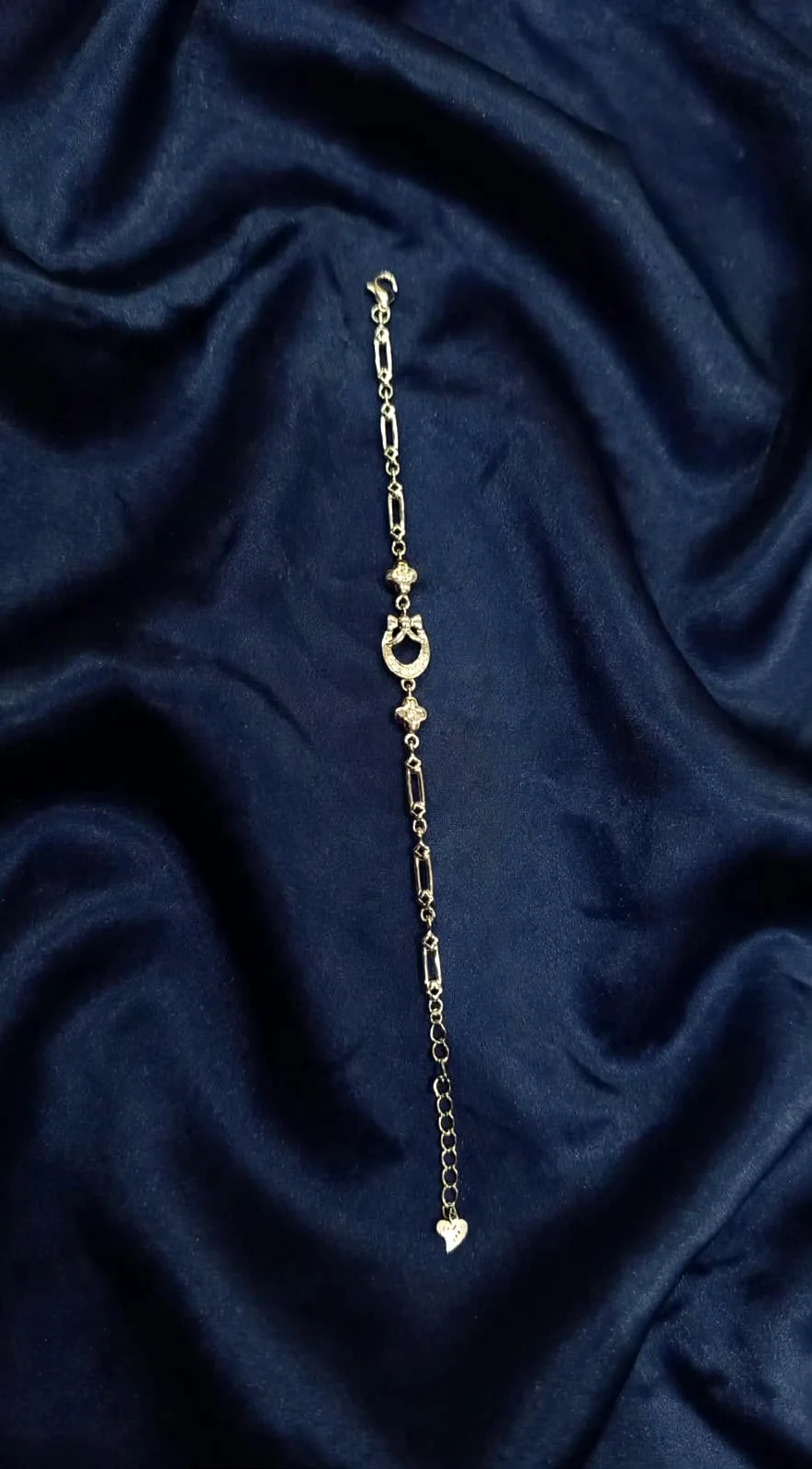 Horseshoe Charm Link Bracelet