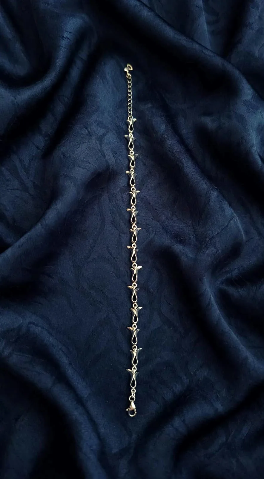 Fleur Drop Link Bracelet