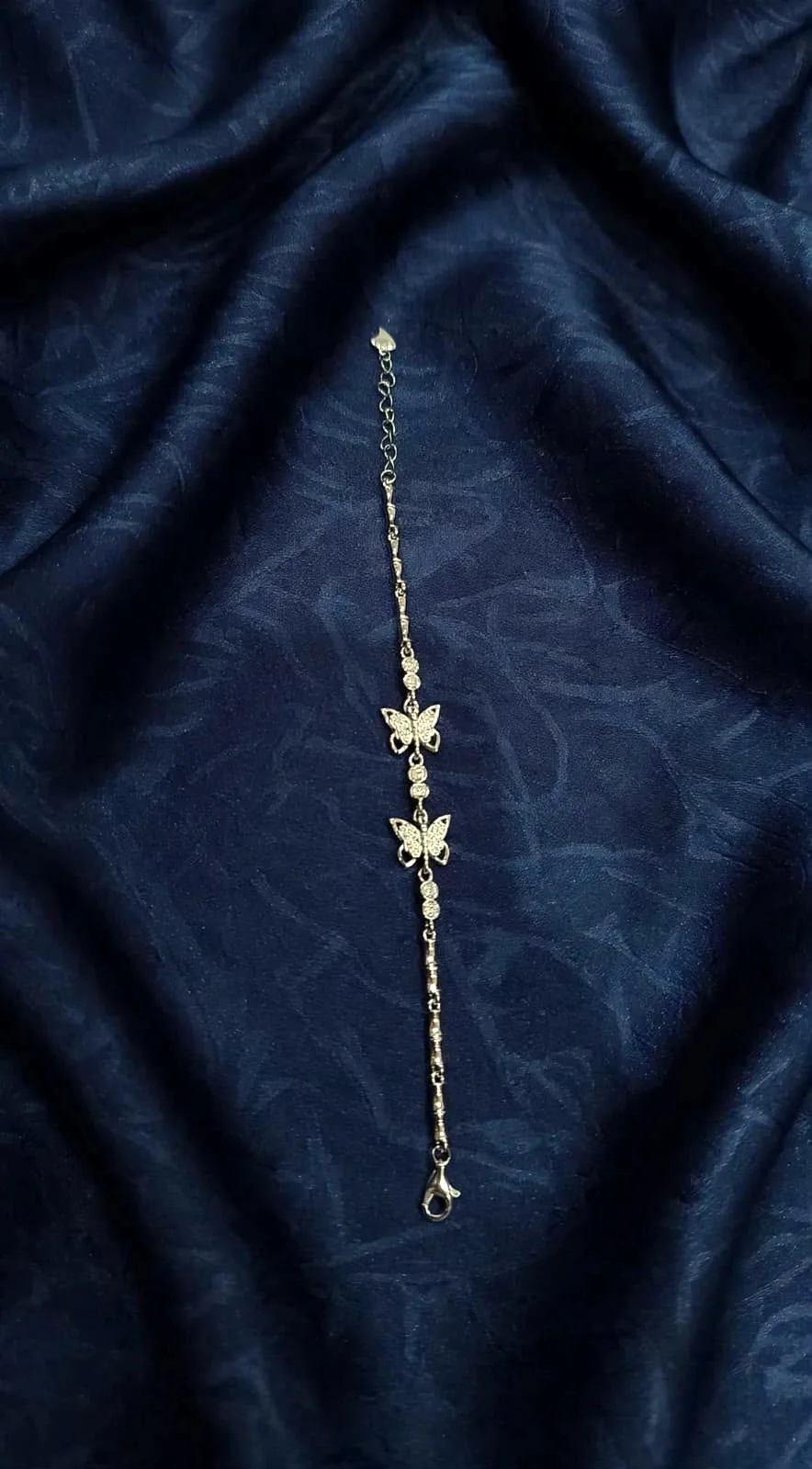 Twin Butterfly Charm Bracelet
